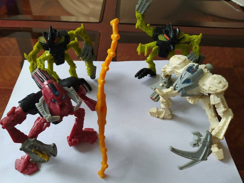 Set 4 Juguetes De Mcdonalds De Bionicle