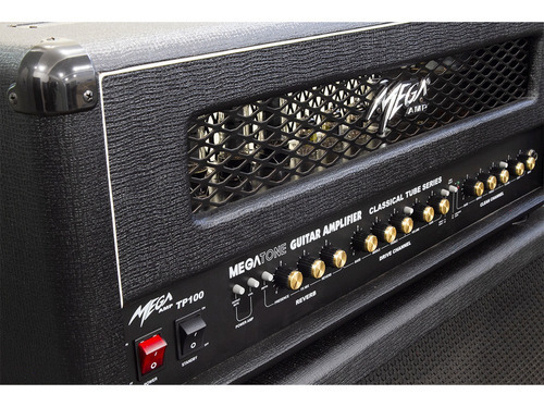 Cabeçote Mega 400watts Tp 100 Cor Preto Voltagem 110v