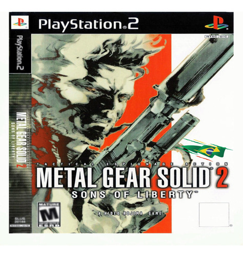 Metal Gear Solid 2 Sons Of Liberty - Ps2  Metal Gear Solid 2001 PS2 Físico