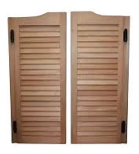 Puerta vaiven para cocina de pura - Carpintería Vargas