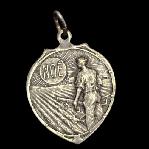 Medalla Feliz Año Nuevo - Noé - 1919 Metal 36x27 Mm - 184