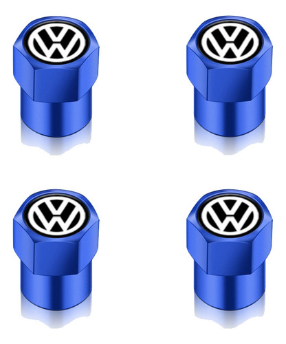 Tapones De Valvula De Llanta Para Volkswagen 5 Pzas