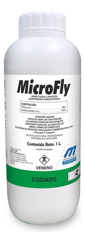 Microfly Insecticida Larvicida Mosquitos Moscas Cucarachas 