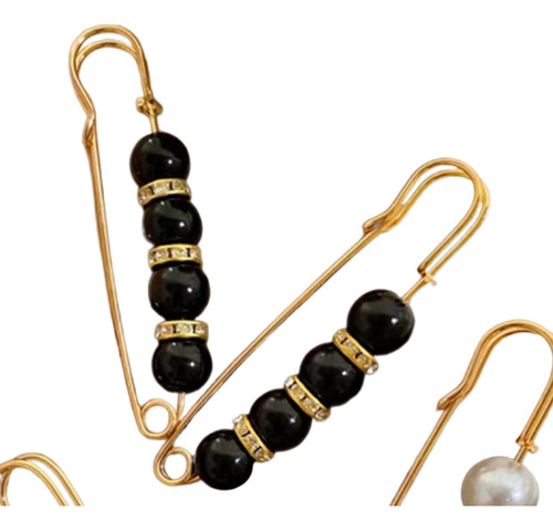 Fa 5 Surtido De Broches De Perlas Para Suéteres De 5 Piezas