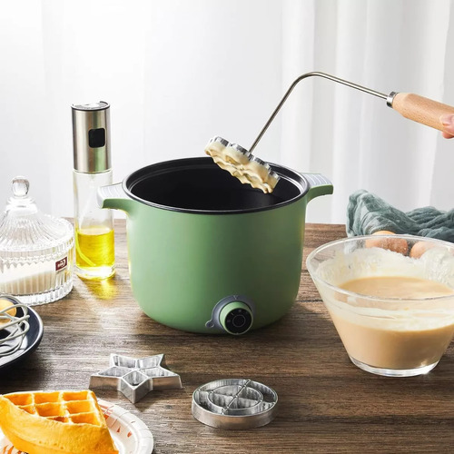 Moldes Para Bollos Con Mango De Madera Para Galletas, 6 Unid