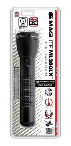 Linterna Led Profesional Maglite Ml300lx 2c 524 Lumens 366mt