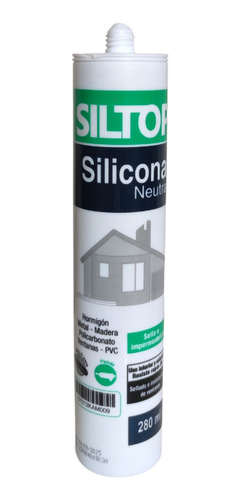 Silicona Neutra Con Fungicida Siltop 280ml Colores