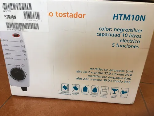 Horno tostador mabe htm10n precio sale