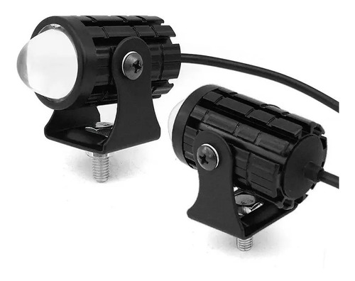 Faros Led Proyector Lupa Dual Color Ultra Potentes Auxiliar 