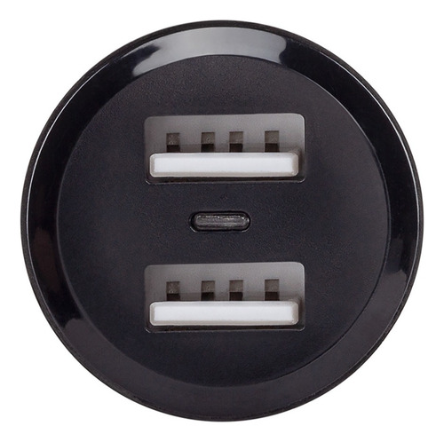 Carregador Veicular Universal Ecv 2 Fast Usb 2 Intelbras Preto