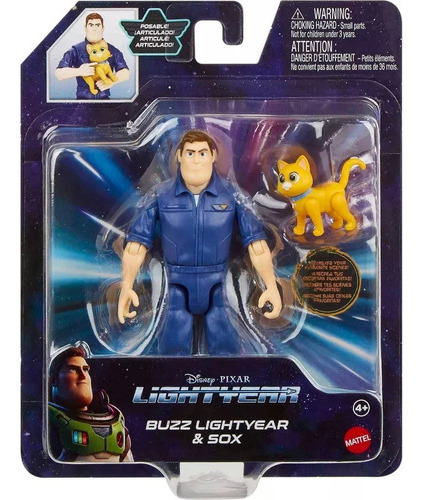 Imagen 3 de 5 de Figura De Acción Muñeco Buzz Lightyear Y Sox