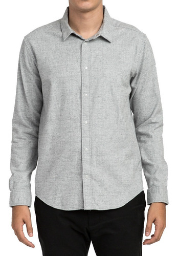 Camisa Manga Larga Rvca Hemet Ls Hombre