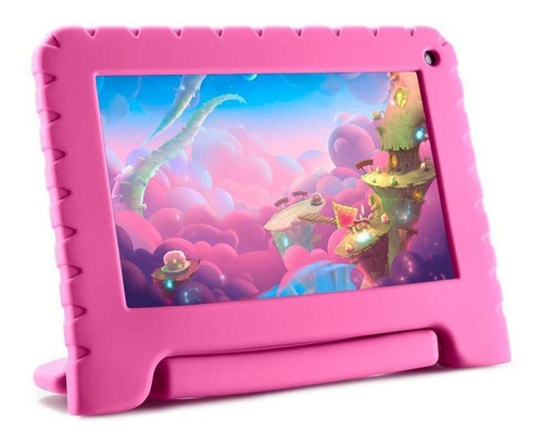 Tablet Mirage 45T Kids 7" 16GB rosa com 1GB de memória RAM