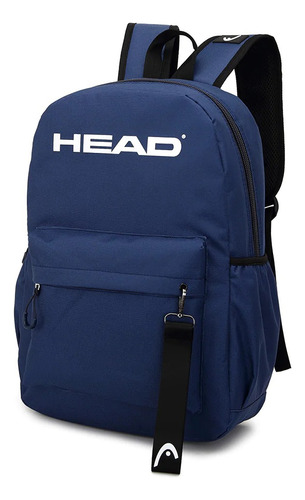 Mochila Head Urbana Antirrobo Deportiva Azul French