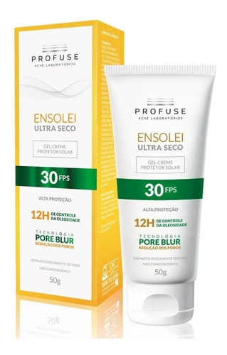 Protetor Solar Profuse Ensolei Toque Seco O.c. Fps 30 60g