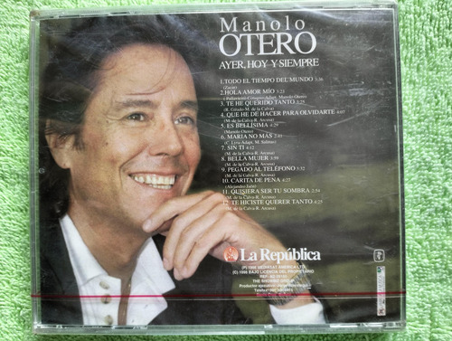 Eam Cd Manolo Otero Grandes Exitos 1983 Su Mejores Canciones