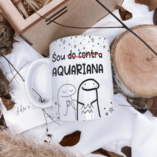 Imagem 2 de 3 de Caneca Flork Meme - Todos Os Signos - 325ml