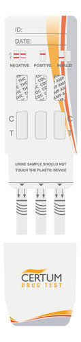 Panel Certum Para Detección De 3 Drogas - Amp/coc/thc - C/25