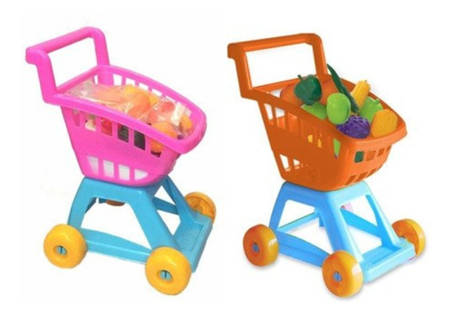 Carrito Supermercado Con Frutas Y Verduras Duravit 604