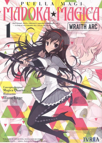 Libro Puella Magi Madoka Magica Wraith Arc Vol.1