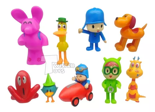 Muñecos Pocoyo Y Sus Amigos Coleccion X9 Figuras Juguete | MercadoLibre