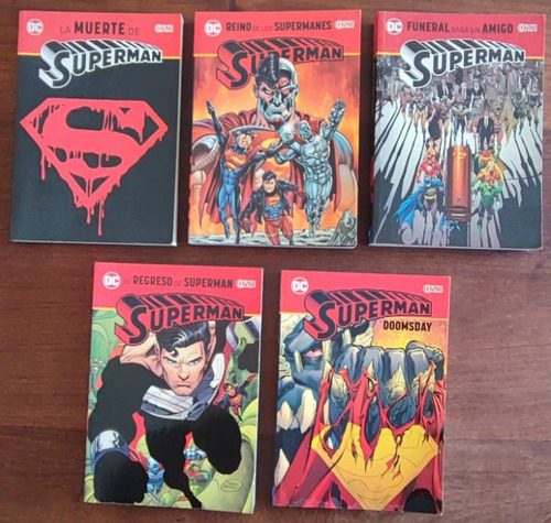 La Muerte Y Resurrección De Superman - Colección Completa