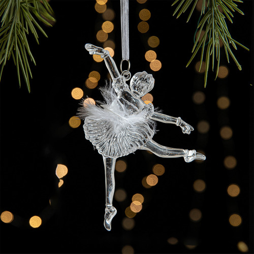Colgante De Cristal De Hielo Q Christmas Colgante Con Forma