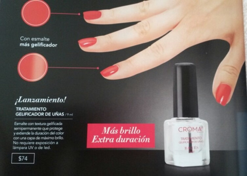 Esmalte Gel Gelificador De Uñas Tipo Laca