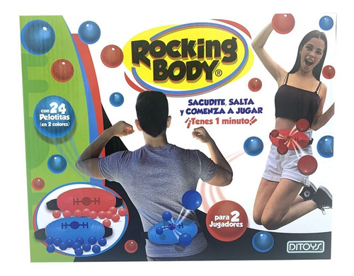 Juego Rocking Body Sacudite Salta Y Juga Ditoys 2444