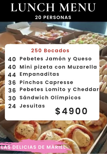 Servicio De Lunch Catering
