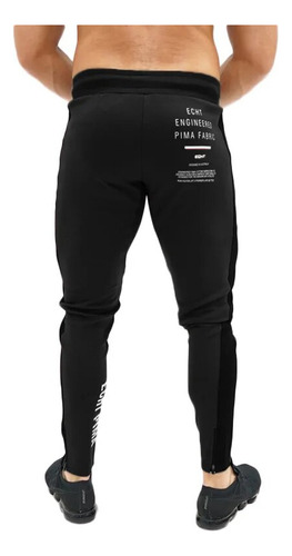 Pantalones Tipo Jogger De Otoño Con Cremallera Lateral Y Bol
