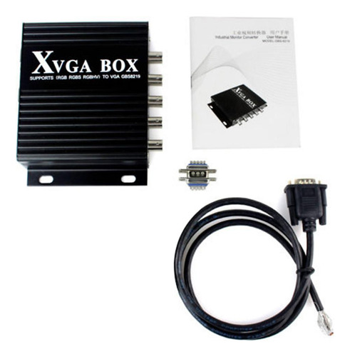 Xvga Rgb//rgbhv Para Conversor De Vídeo Compatível Com