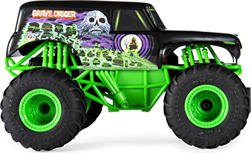 Vehiculo A Control Remoto Color Verde Negro Para Niños