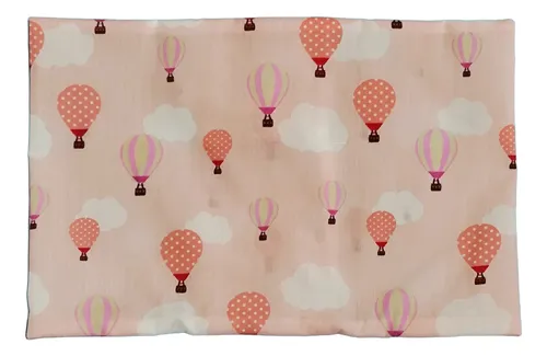 Almohada Almohadon Cojin Estampado Con Funda Para Bebe Coral