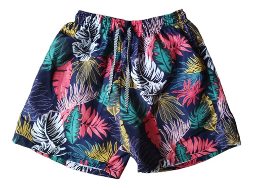 Malla Hombre Short Pantalón Corto Microfibra Hawaianos 2 A 6