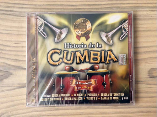 Cd Historia De La Cumbia - Varios Intérpretes (ed. Chile,