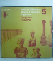 Comprar Folkore Musical Conjuntos Populares Vinilo Excelente Insert