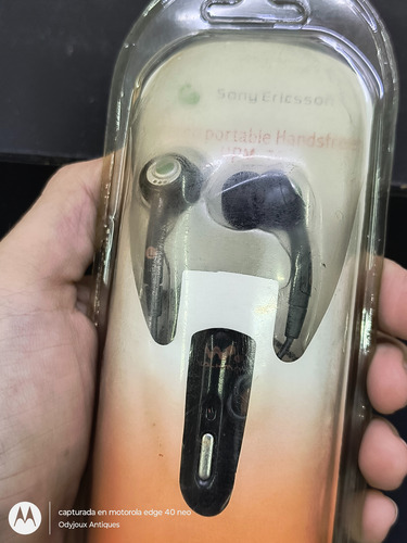Audífonos Manos Libres Sony Ericsson Hpm-70 En Blister Blanco