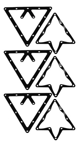 Pegatinas Con Forma De Bola De Billar, Magic, 6 Unidades