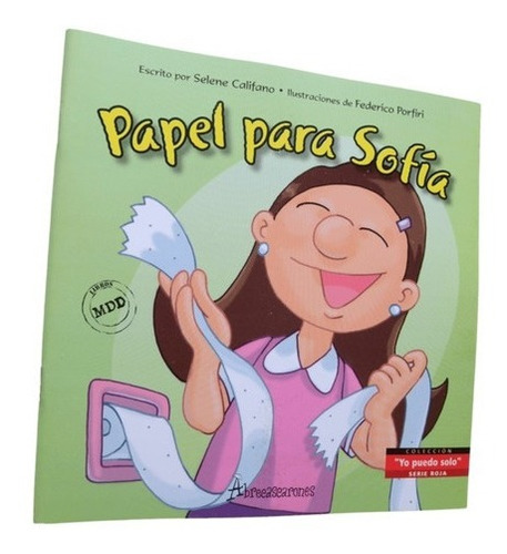 ** Papel Para Sofia ** Libro Mdd Abrecascarones