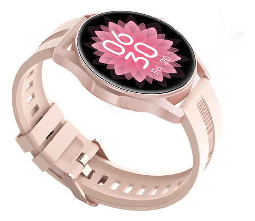 Smartwatch G-tide Reloj R3 Caja Azul Con dos correas Rosa y lila Diseño Milanese
