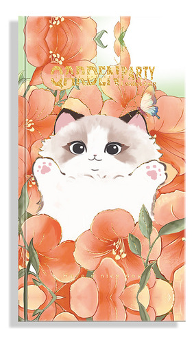 Agenda Semanas Ciudad Prohibida Gato Caricatura Linda