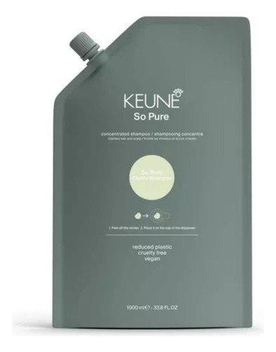 Keune Shampoo So Pure Clarify Refill 1000 Ml