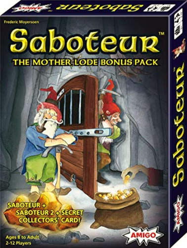 Amigo Saboteur Mother Lode Juego De Cartas Con Saboteur,