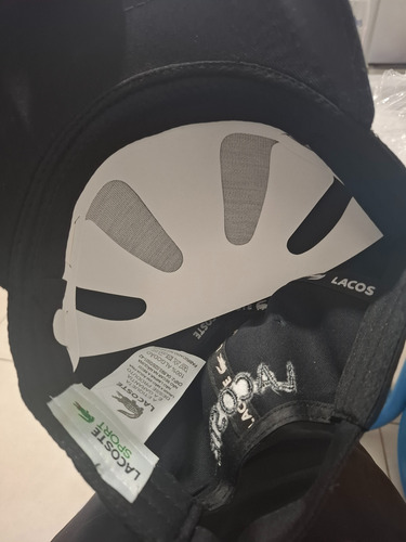 Gorra Lacoste Tenis Negro Único Lisa (Usado)