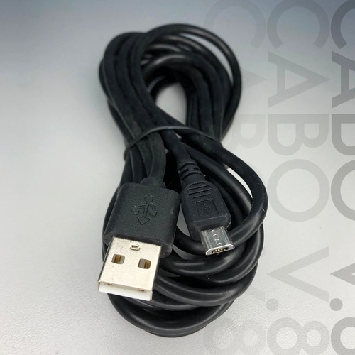 Cabo Usb V8 Carregador Controle Ps4 - 3metros