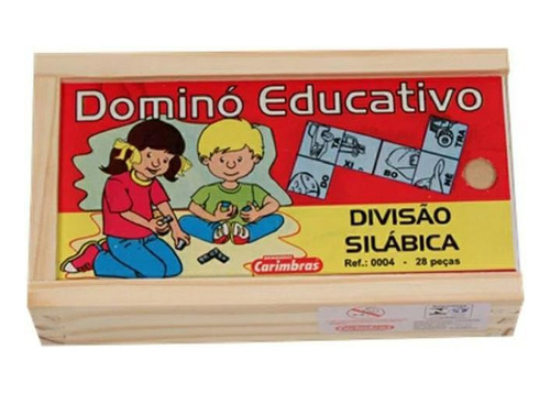 Dominó Educativo Divisão Silábica- Carimbras