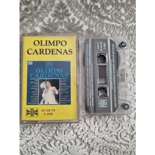 Cassette Olimpo Cárdenas 20 Éxitos (Usado)