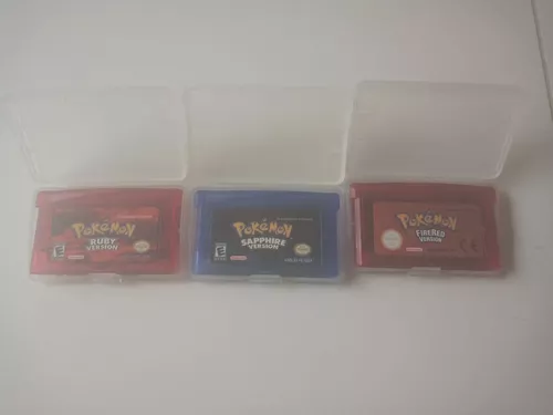 Cartucho Fita Pokemon FireRed em ( PORTUGUÊS ) Game boy advance Gba / Nds -  Escorrega o Preço