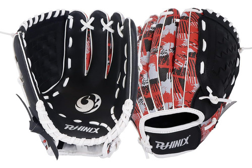 Phinix T-ball & Youth Baseball Gloves 10  - 11  10  Red